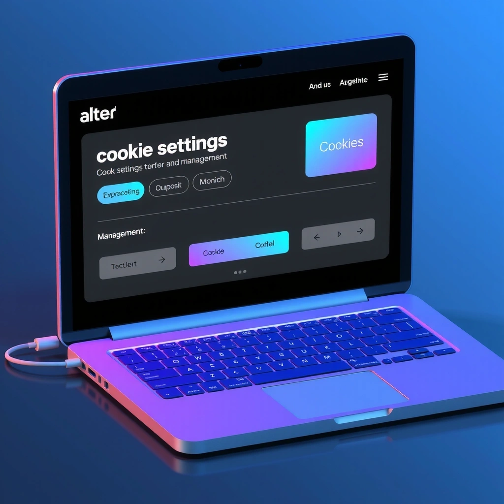 Cookie management interface