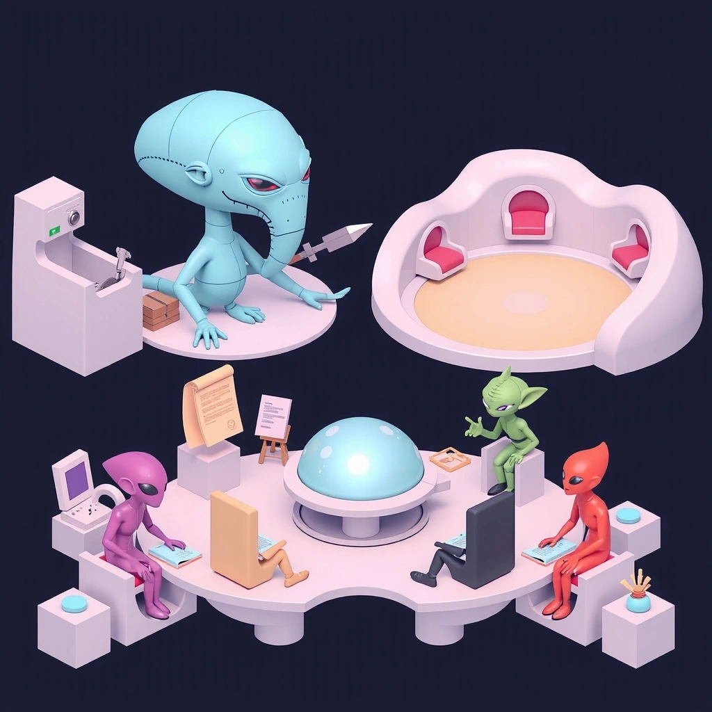 Galactic Federation game concept